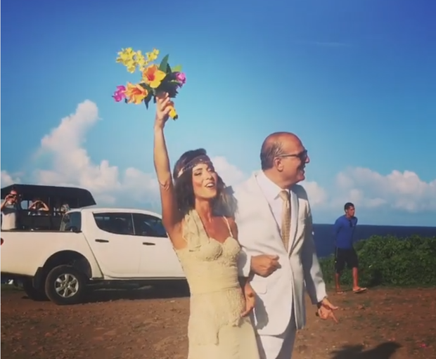 Fernanda de Freitas se casa em Fernando de Noronha (Reprodução/ Instagram)