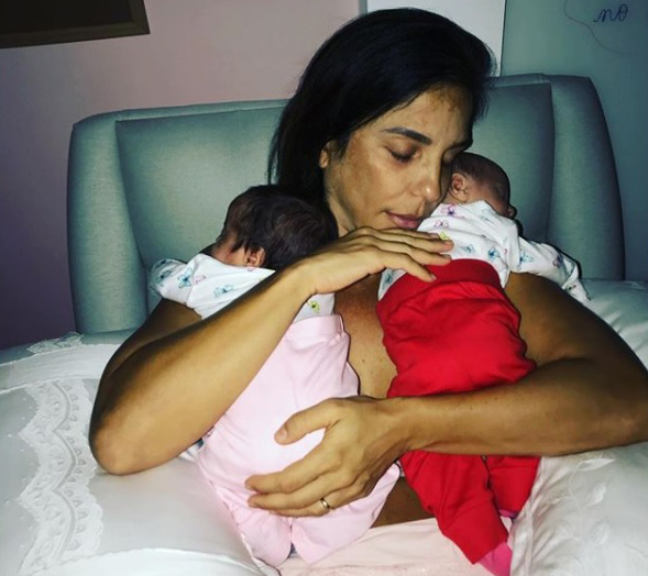 Gêmeas de Ivete Sangalo nasceram durante o Carnaval (Reprodução/Instagram)