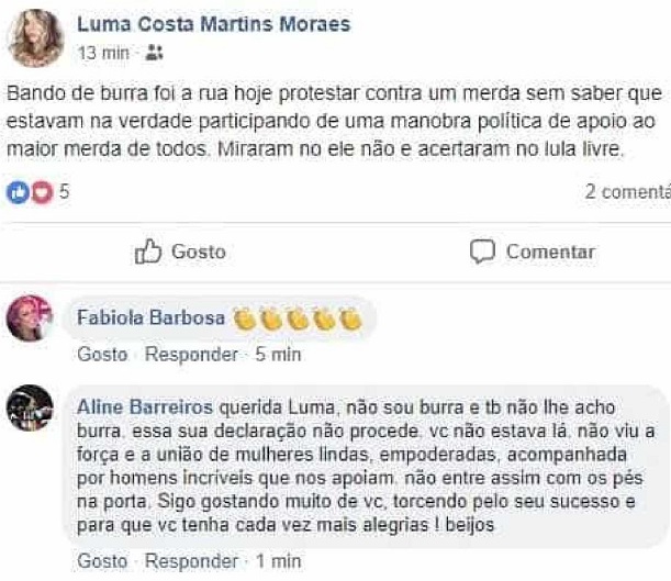 Luma Costa facebook