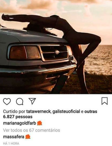 Instagram de Mariana Goldfarb 