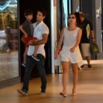 Juliana Silveira passeia com a família em shopping do Rio (J Humberto: AgNews)
