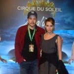 Débora Falabella e Murilo Benício prestigiam espetáculo do Cirque du Soleil (Webert Belicio: AgNews)