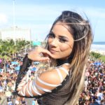 Lexa canta em Bloco de Carnaval na Barra da Tijuca (Rogerio Fidalgo: AgNews)