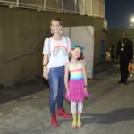 Fernanda Rodrigues leva a filha Luísa ao show de Katy Perry (Wallace Barbosa: AgNews)