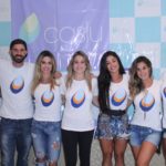 Fernanda Gentil promove lançamento da nova camisa da Caslu na Barra (Wallace Barbosa: AgNews)