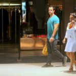 Carla Marins é flagrada em passeio com o marido no shopping (Daniel Delmiro: AgNews)