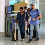 Preta Gil e Rodrigo Godoy são flagrados em aeroporto no Rio (Andre Freitas: AgNews)