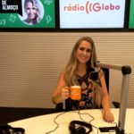 Patricia Leitte entrevistada na 'Rádio Globo'