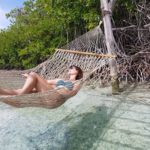 Rosane Mulholland de férias em Aruba