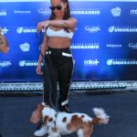 Anitta leva cachorro para 'Festival da Alegria'