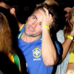 Rafael Licks assiste Copa do Mundo em São Conrado