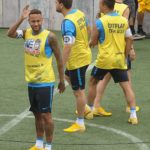 Neymar jogando no torneio 'Neymar Jr Five's'