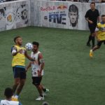 Neymar jogando no torneio 'Neymar Jr Five's'