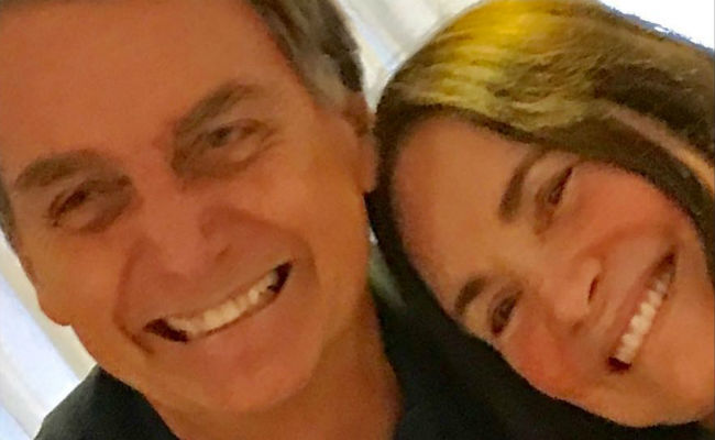 Bolsonaro e Regina Duarte