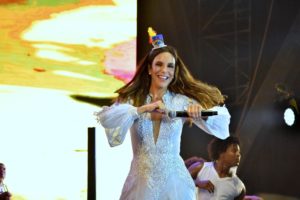 Ivete Sangalo no 'Baile Segura Seringa', em Recife