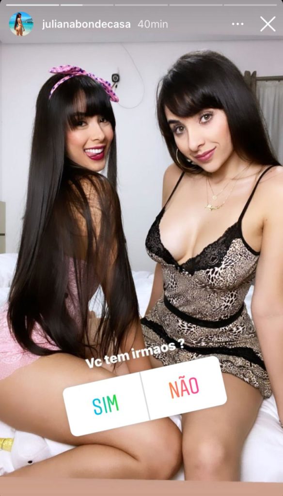 Juliana Caetano e Marcia Bonde (Foto: Reprodução/Instagram)
