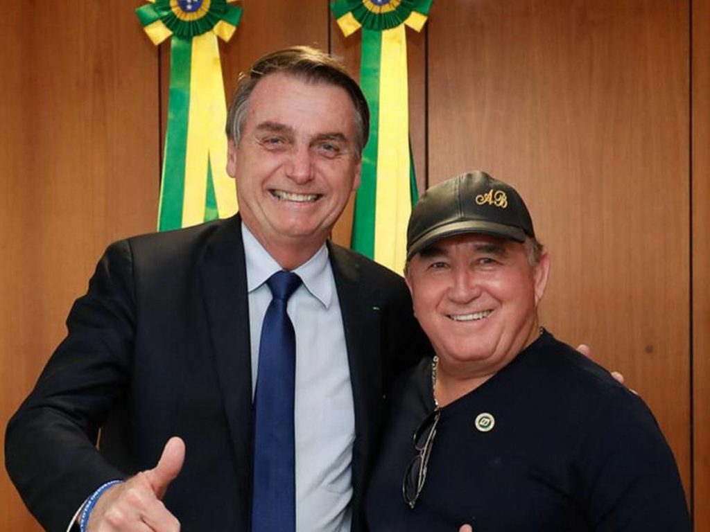 Jair Bolsonaro e Amado Batista