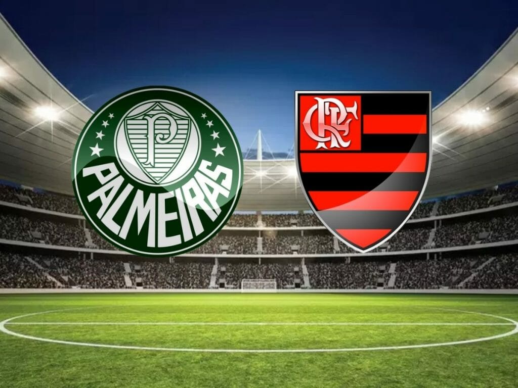 Palmeiras e Flamengo (Foto: Montagem)