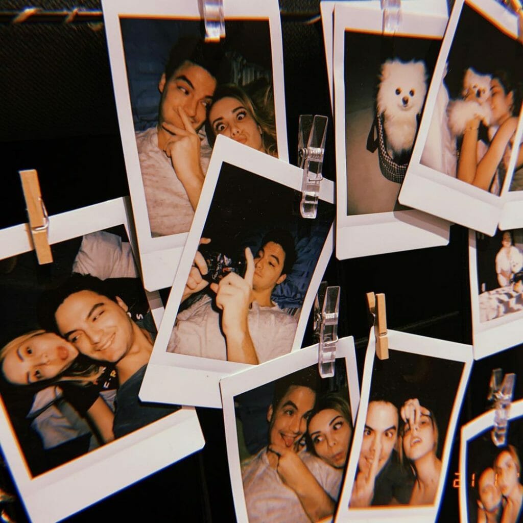 Felipe Neto e Bruna Gomes quando ainda namoravam (Foto: Reprodução/Instagram)