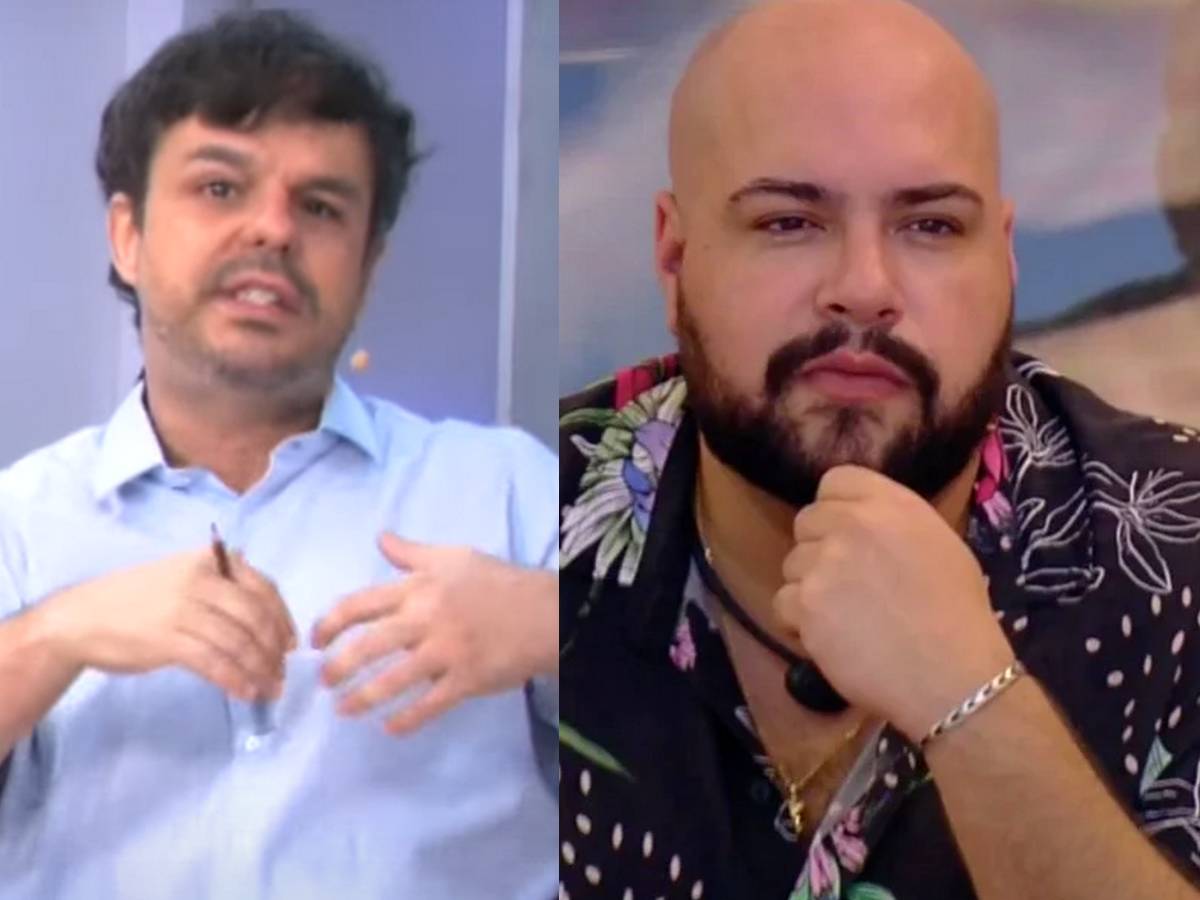 Ao vivo, ex-BBB faz comentário homofóbico sobre Tiago Abravanel no ‘BBB22’