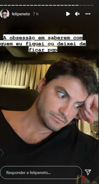 Felipe Neto em seu Instagram (foto: Reprodução/Instagram)
