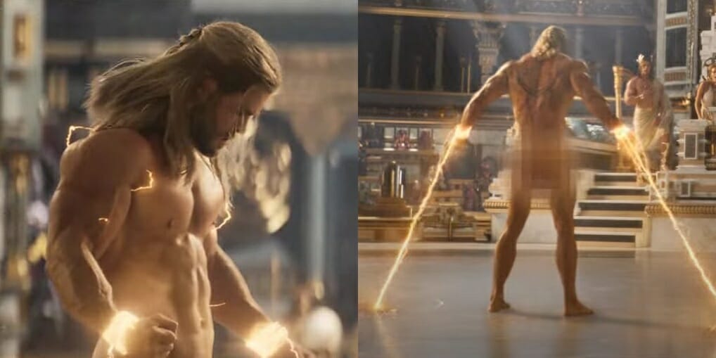 Como diretor de Thor convenceu Chris Hemsworth a aparecer pelado?