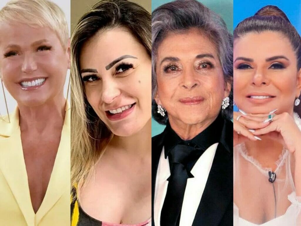 Xuxa, Andressa Urach, Betty Faria, Mara Maravilha