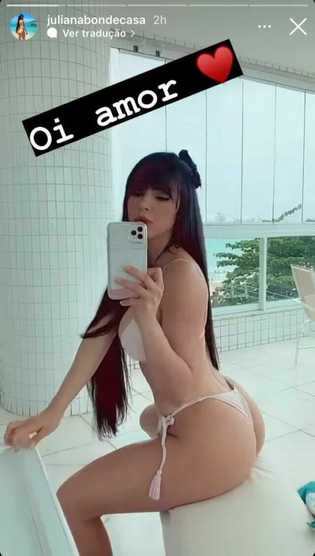 Juliana Caetano Do Bonde Do Forró Empina O Bumbum De Fio Dental