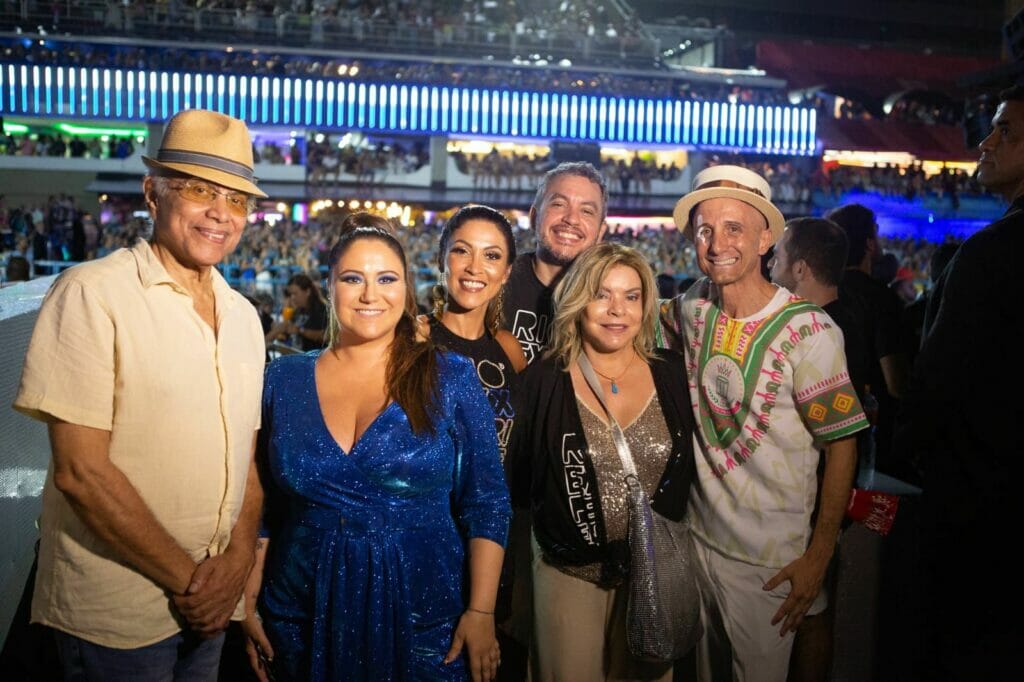 Paulinho da Viola, Maria Rita, Cecília Rabello, Lila Rabello e Marco Antônio Barizon - foto Gabriel Silva