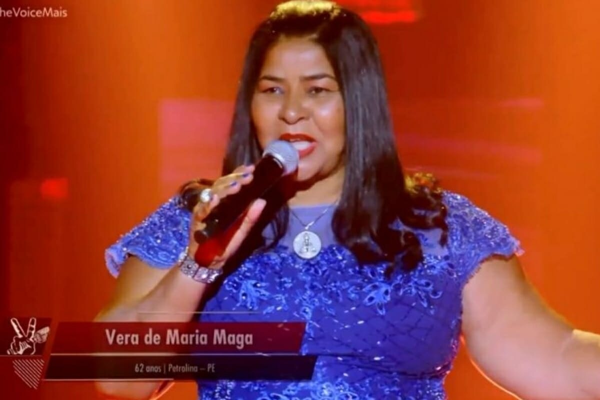 Vera de Maria Maga no The Voice + (Foto: Reprodução/Globo)