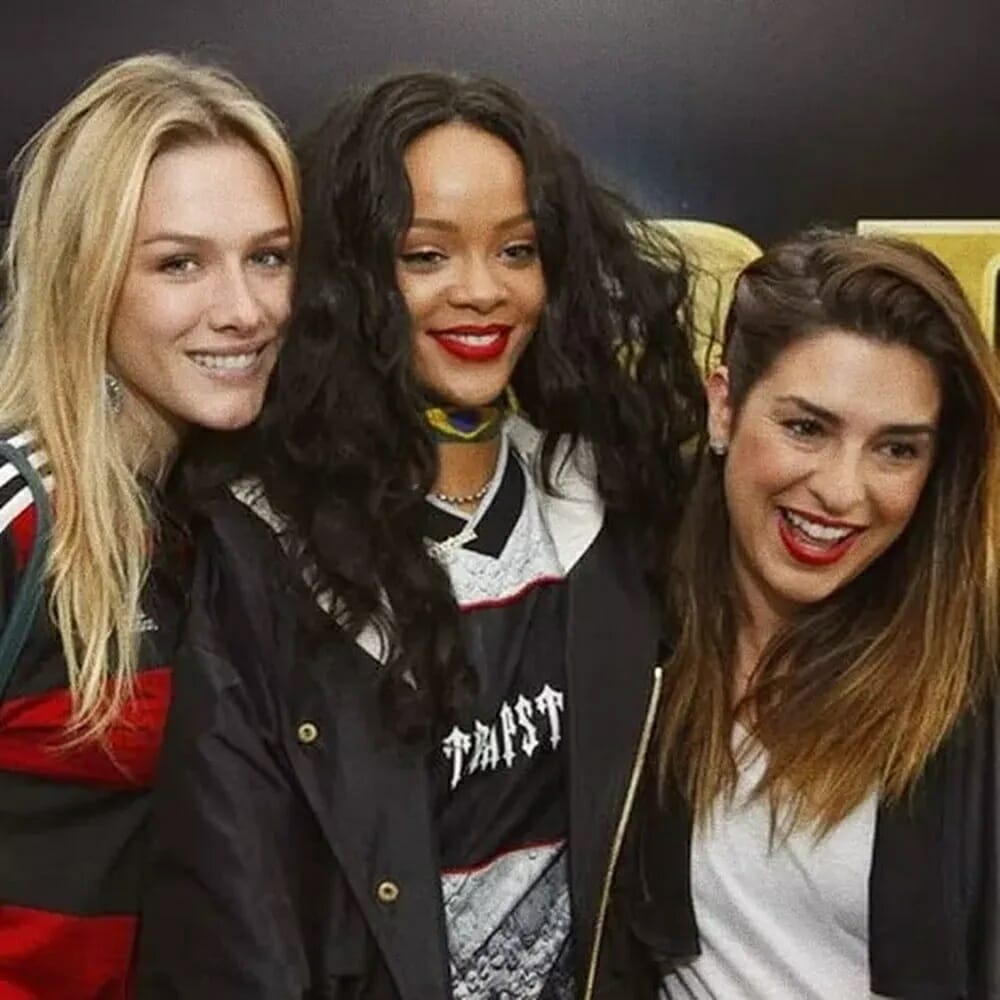 Fiorella Mattheis, Rihanna e Fernanda Paes Leme