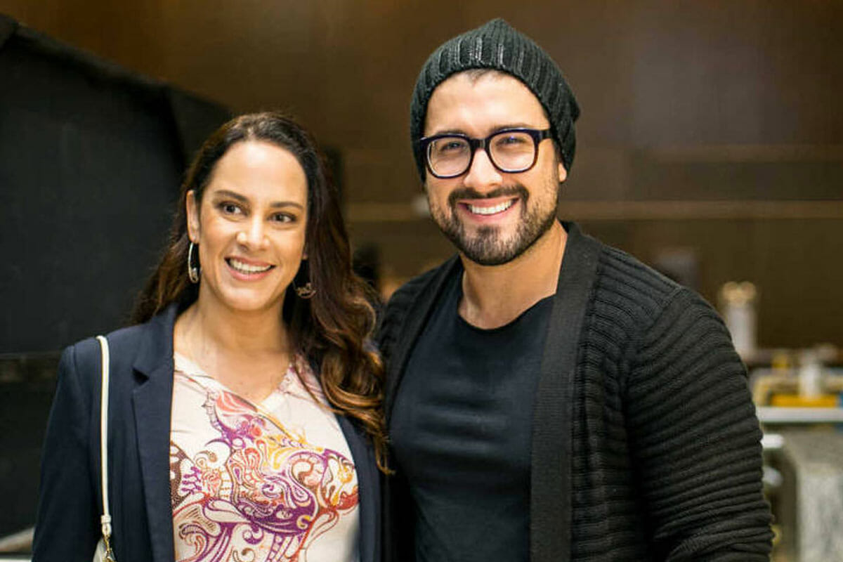Silvia Abravanel e seu ex-marido, o cantor sertanejo Edu Pedroso (Foto: Instagram)