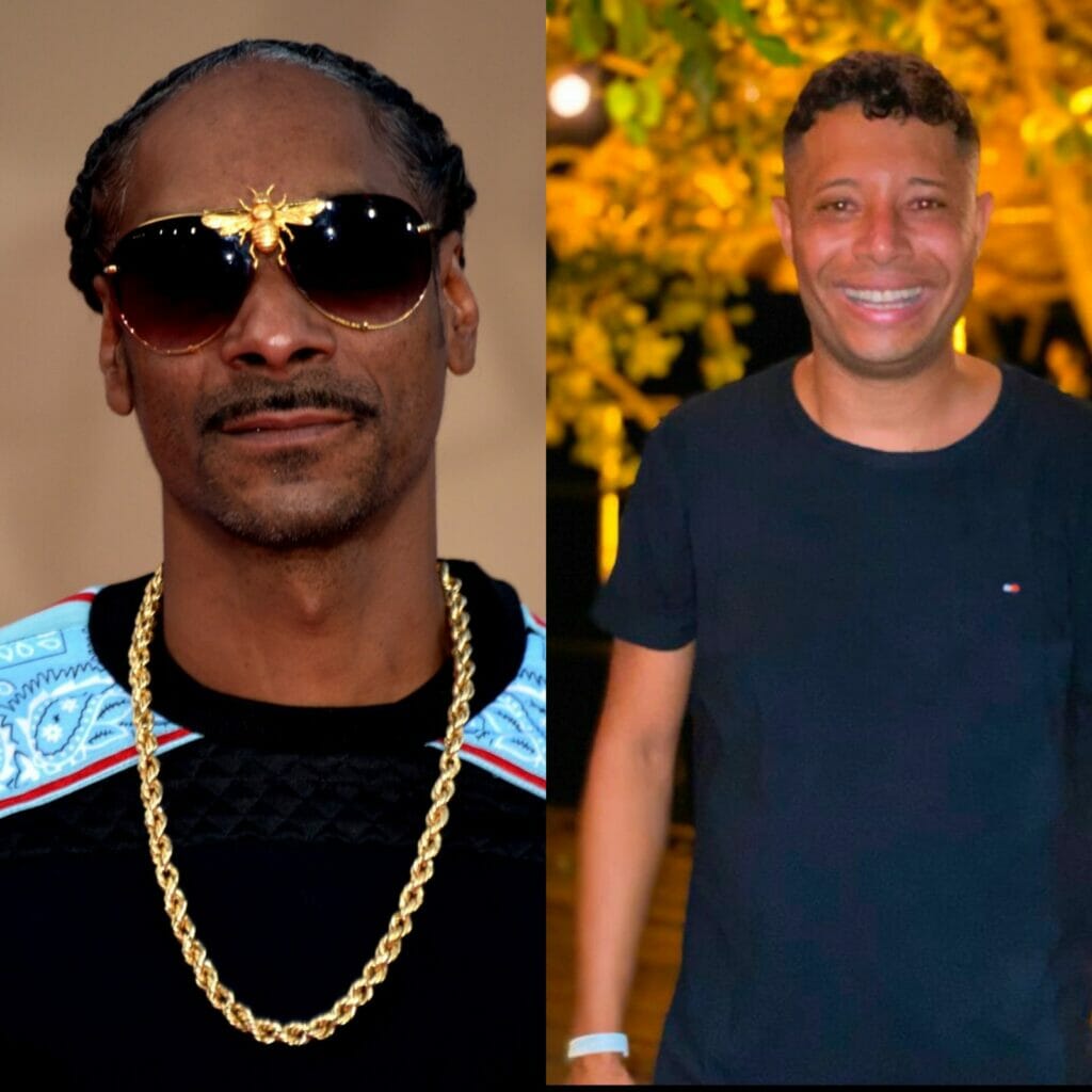 Snoop Dogg e o Tiktoker Júlio Tavares