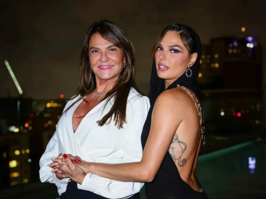 Isis Valverde e a mãe, Rosalba Nable