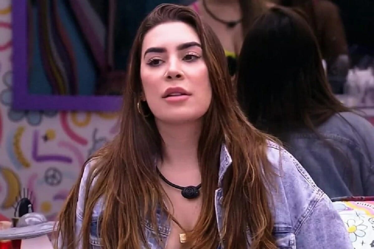 Naiara Azevedo no BBB 22. (Foto: Reprodução/ TV Globo)