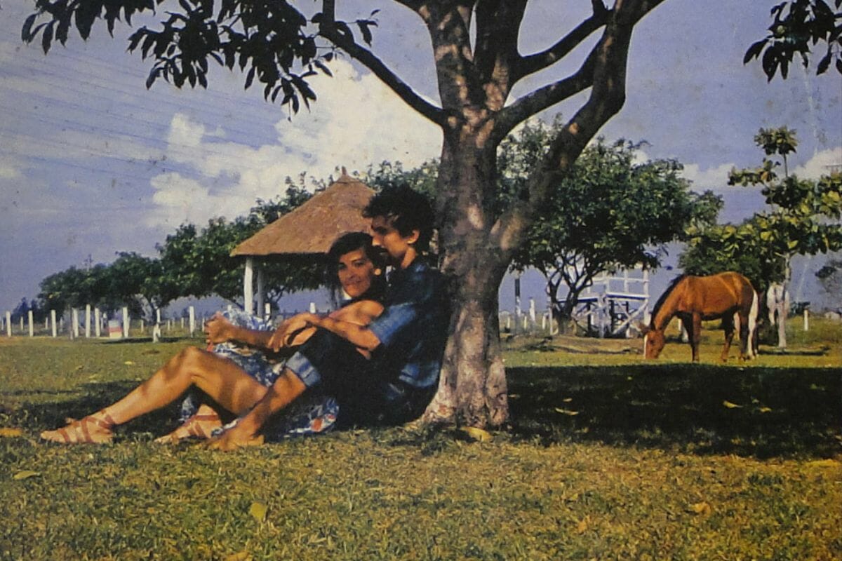 Capa promocional do filme "No Rancho Fundo" (Foto: Divulgação)