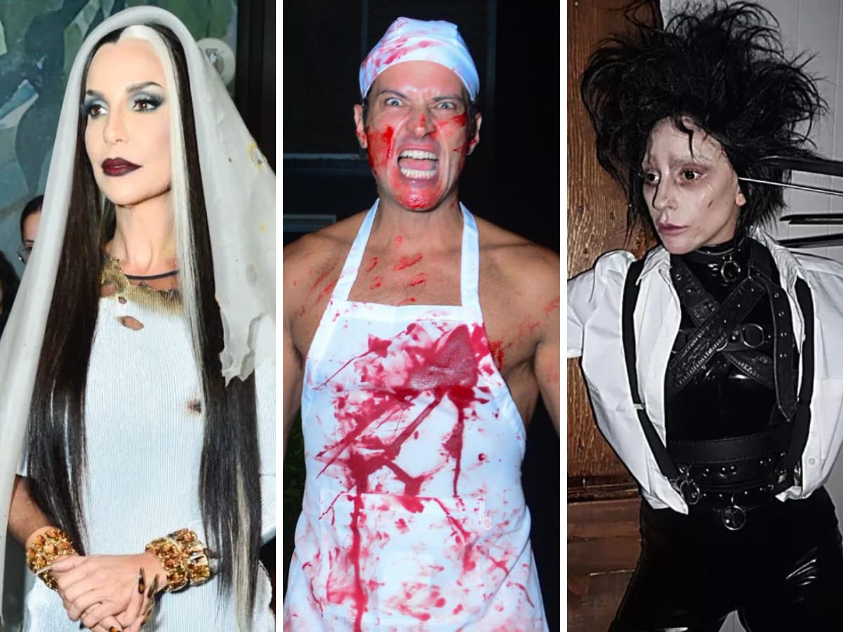 As melhores fantasias coletivas no Halloween dos famosos