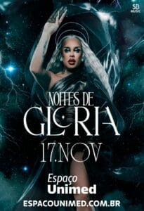 Cartaz do espetáculo Noites de Gloria (Foto: Divulgação)
