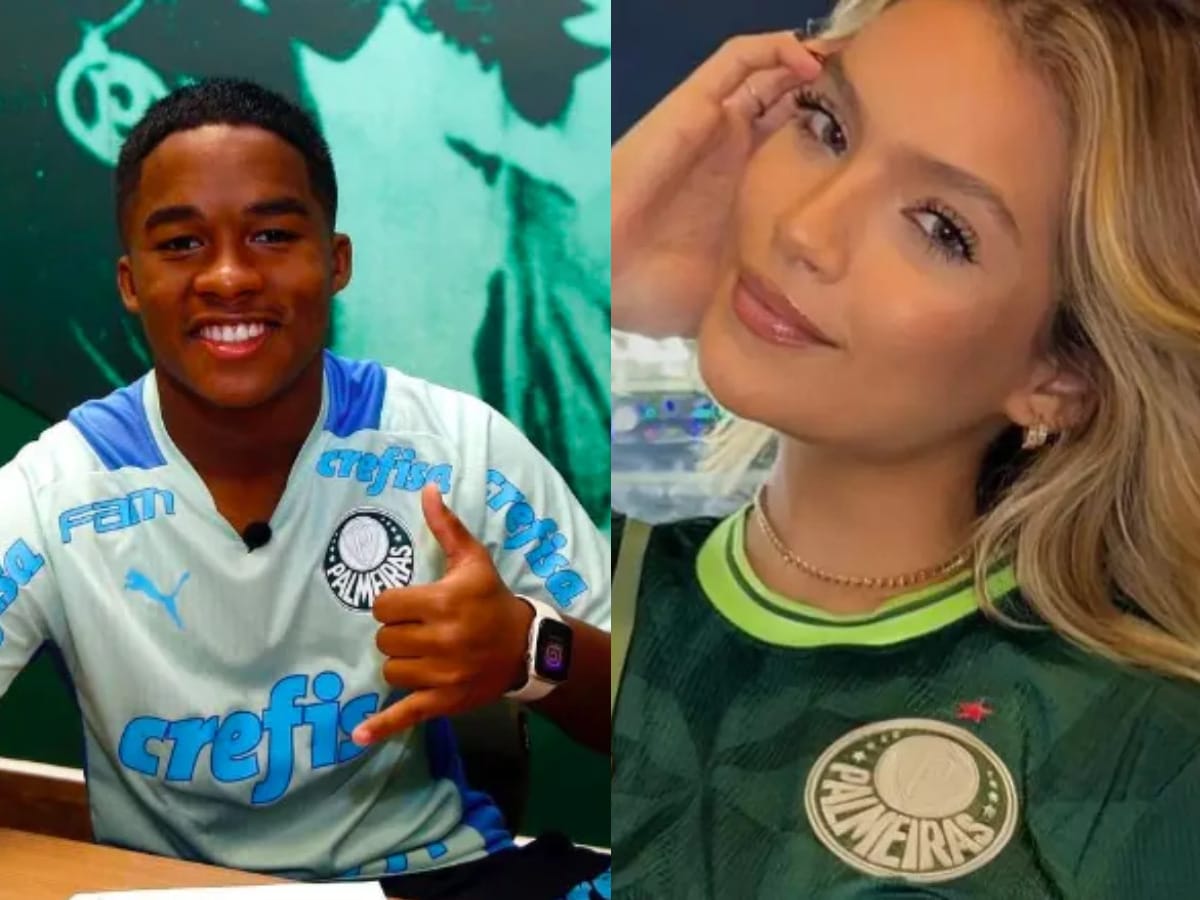 Namorada De Endrick Do Palmeiras Chama A Atenção Por Beleza 4556