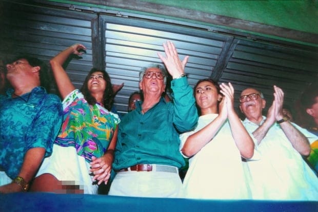 Considerada a mais polêmica foto de um presidente, onde ilustra o momento que levou à vergonha de uma autoridade brasileira