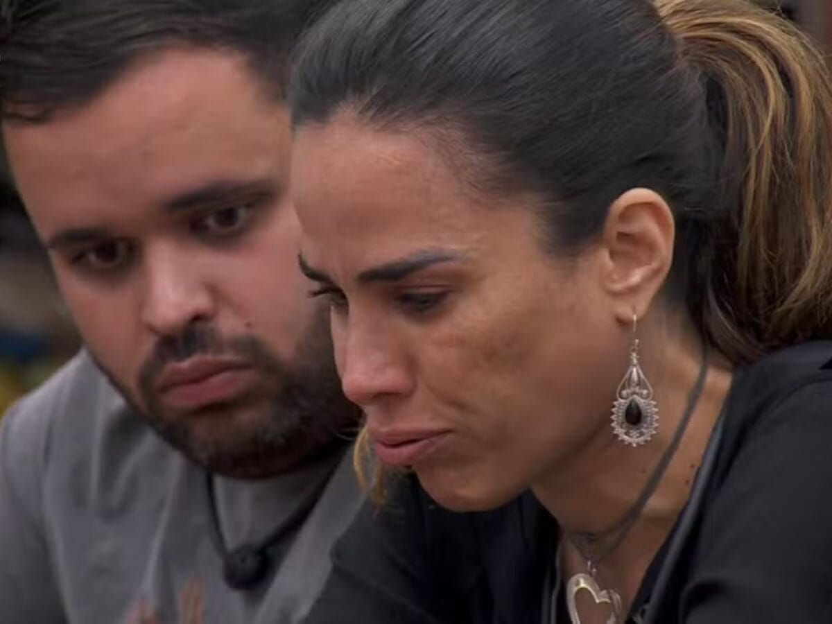 Wanessa Camargo in tears after her fight with Davi on BBB 24