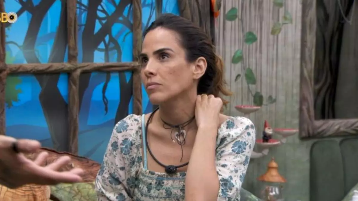 Wanessa Camargo diz estar endividada durante conversa no "BBB 24" (Foto: Reprodução/Globoplay)