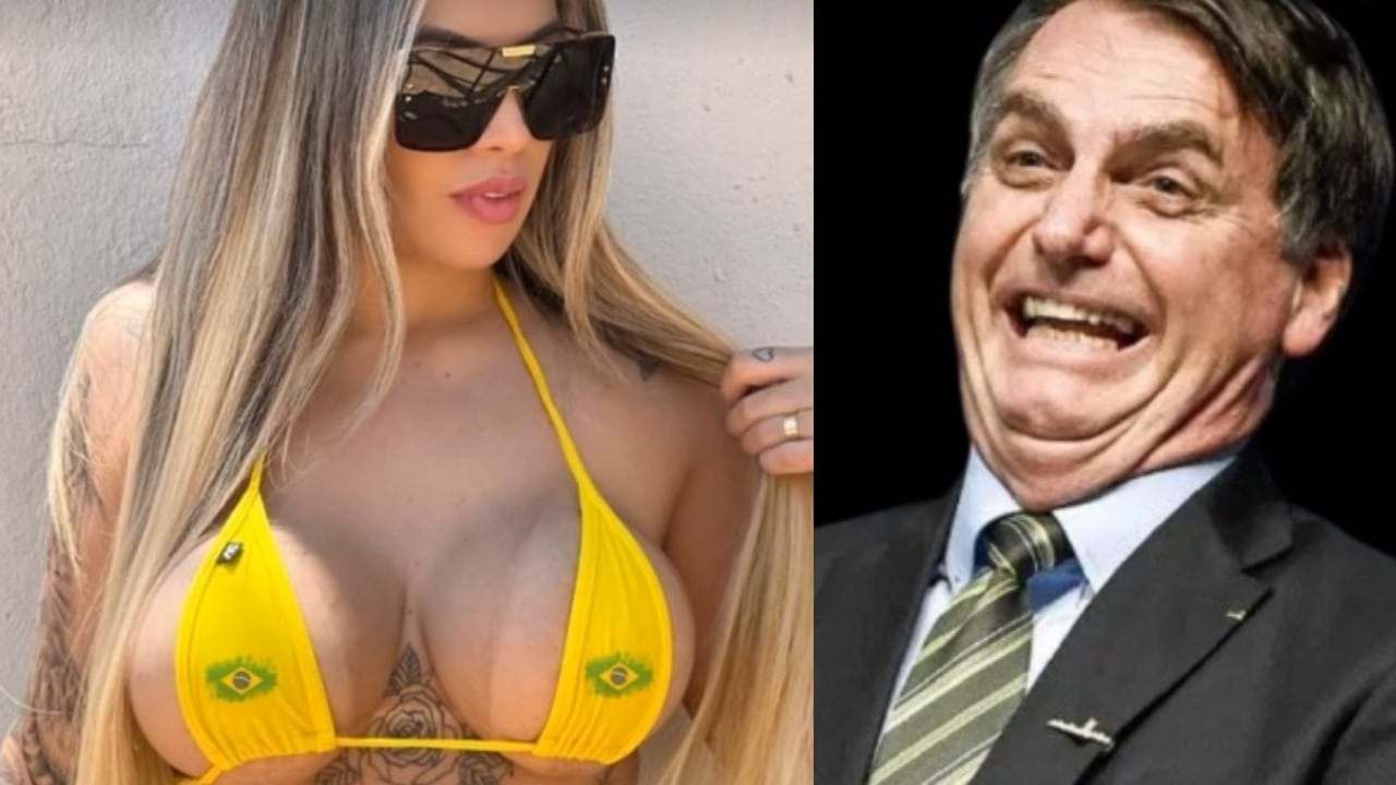 Juju Ferrari é criticada após postar foto erótica com lema de Bolsonaro