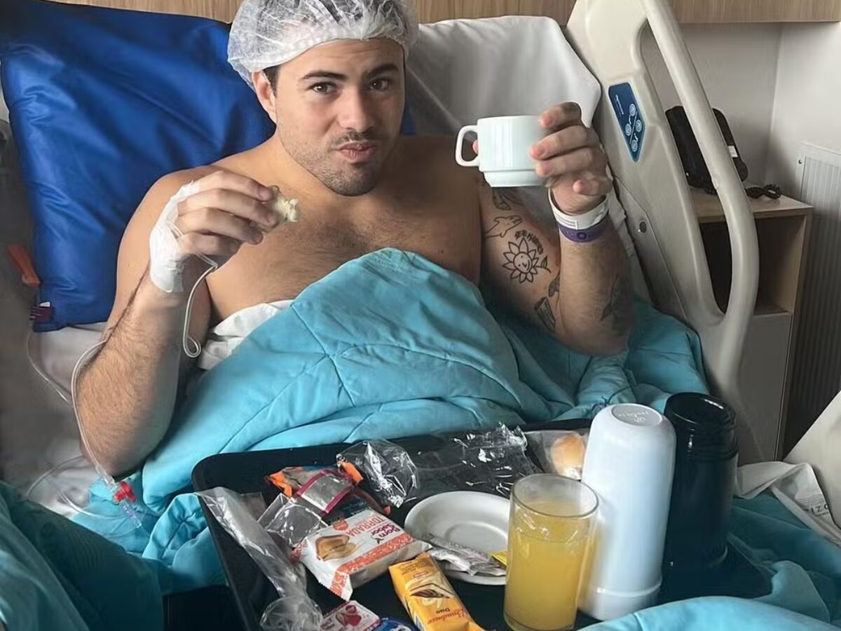Pedro Calais, vocalista do Lagum, passa por cirurgia