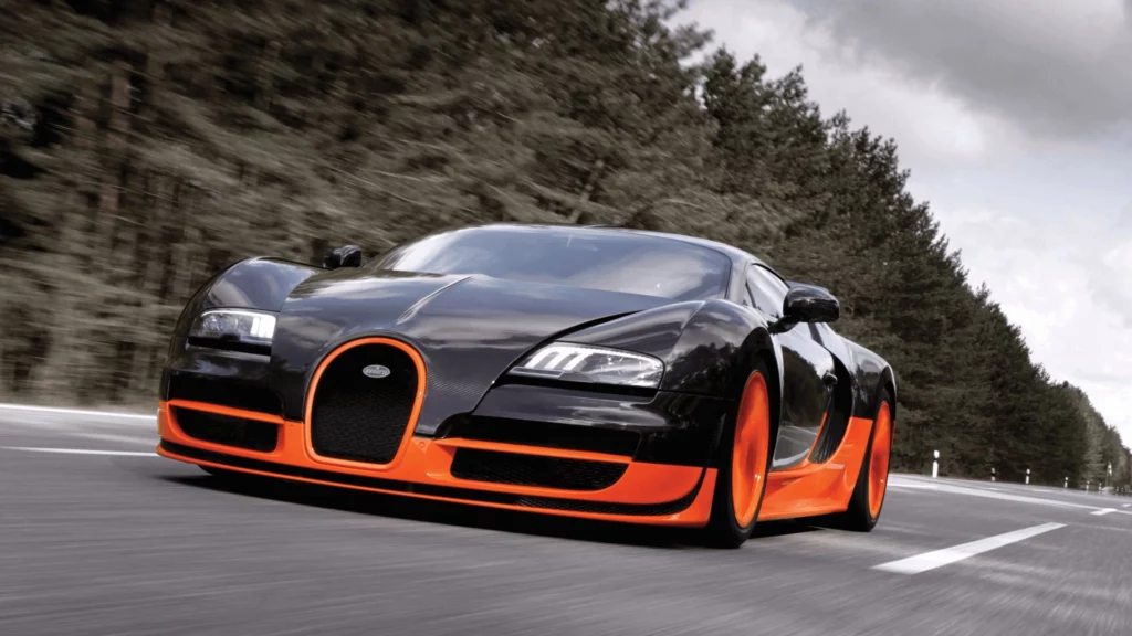 A Bugatti Veyron custa $2.5 milhões de dólares