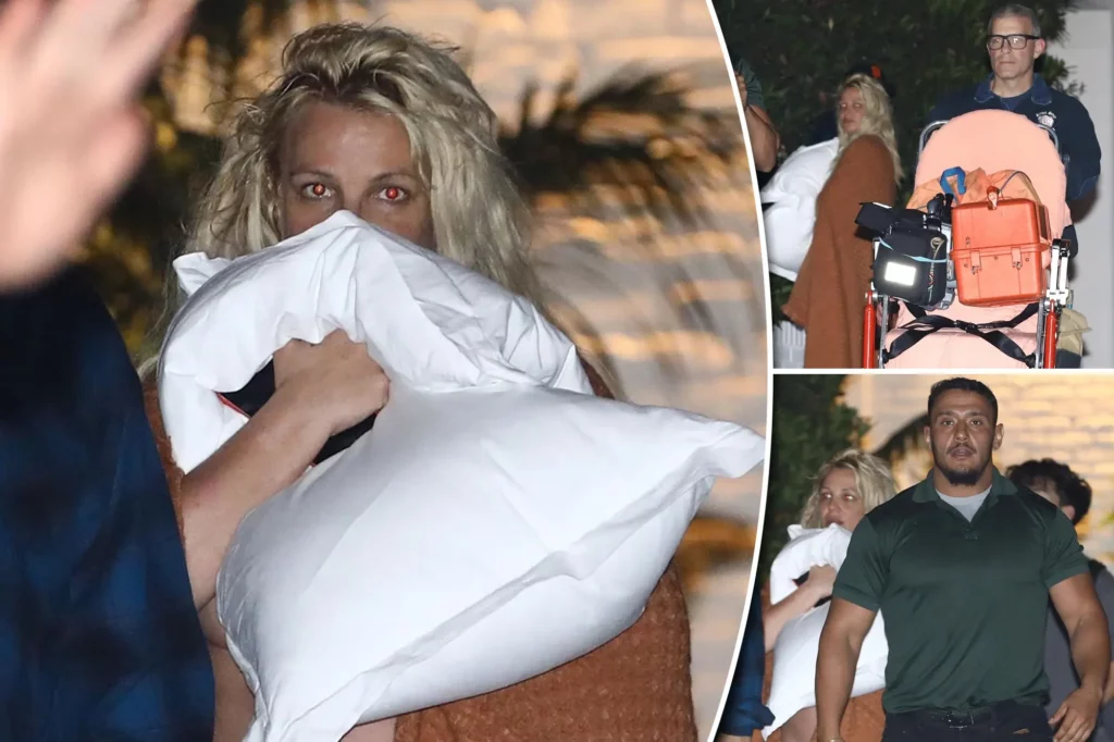 Britney Spears aparece na foto, na rua, momentos depois da briga