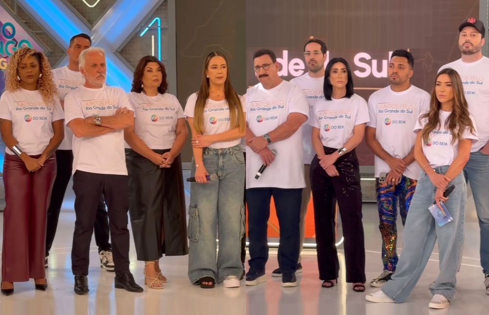 Patricia Abravanel, Danilo Gentili, Ratinho entre outros em prol da campanha “Juntos Pelo Rio Grande do Sul”