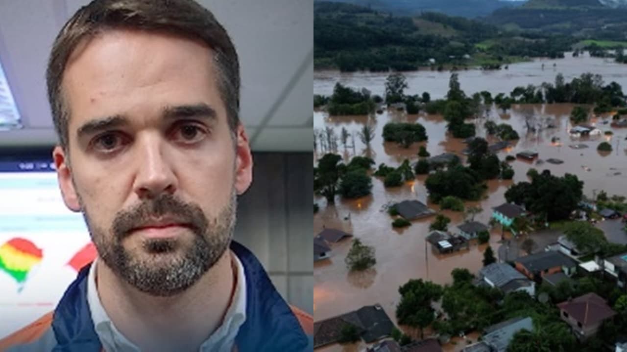 Eduardo Leite diz que enchente no RS será ‘sem precedentes’ e faz alerta