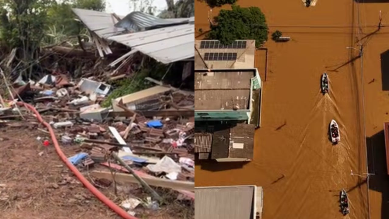 VÍDEO: Família morre abraçada em meio a enchente no Rio Grande do Sul