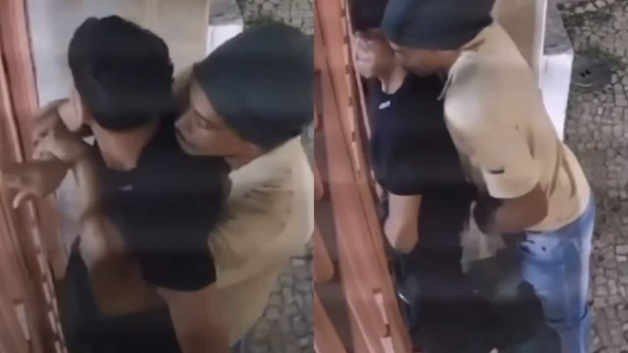 VÍDEO: Homem é estuprado na porta de casa e é salvo por motorista de aplicativo